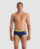 Men's One Low Waist Short Big Logo navy/soft-green