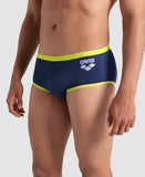 Men's One Low Waist Short Big Logo navy/soft-green