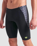 Men's Monogram swim Jammer black-dark sage multi