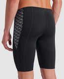 Men's Monogram swim Jammer black-dark sage multi