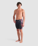 Men's Swim Jammer Donuts Black/Black-Multi