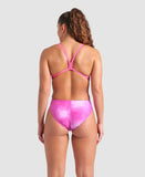 Women's Challenge Back Tie Dye Pink-multi-pink