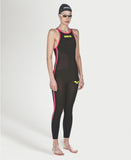 Women's Powerskin R-Evo FBLLO Open Water Black-Fluo-Yellow