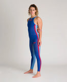 Powerskin R-Evo FBLLO Open Water pour femmes, bleu océan