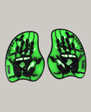 Vortex Evolution Hand Paddles Acid Lime/Black
