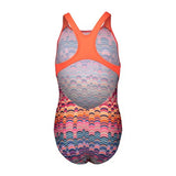Girl's Ondulation Swimsuit Pro Back violet-coral