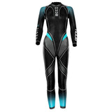Dames Aegis X 3:3 volledig pak zwart/blauwgroen