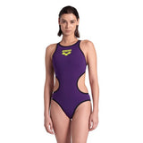 Arena Women's One Biglogo One Piece plum-black