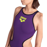 Arena Women's One Biglogo One Piece plum-black