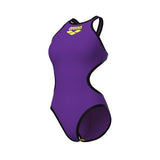 Arena Women's One Biglogo One Piece plum-black