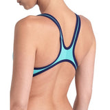 Arena Women's One Biglogo One Piece water-navy