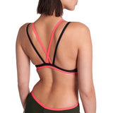 Women's One Double Cross Back sage-black-fluo red