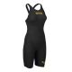 Femme Powerskin Carbon Glide Kneeskin Dos Ouvert Noir-Or