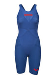 Femme Powerskin Carbon Glide Kneeskin Openback Ocean - Rouge