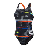 Dames End+ Placement Dig Powerback Zwart/Oranje