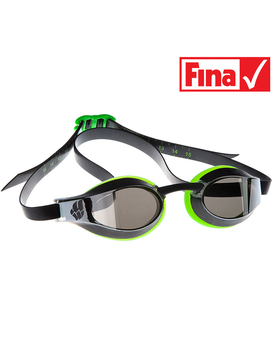 wave goggles Goggle X-Look Mirror Black-Green – Not Normal Swimwear