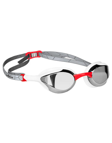 Goggle Alien Mirror Grey-Red-White