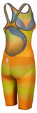 Women's Powerskin Carbon Air2 OpenBack Lime-Orange