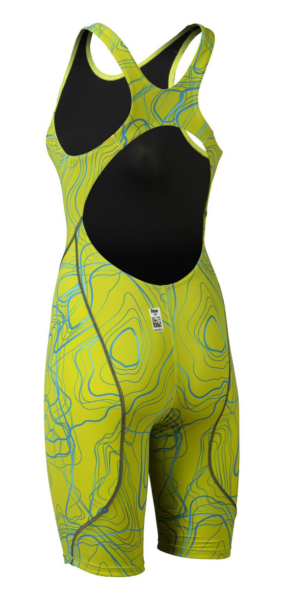 Girls' Powerskin ST Open Back Limited Edition Sonic Lime – Not