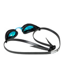 Masque Cobra Swipe Mirror Aqua - Noir
