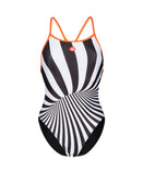 Arena Crazy Boosterback Femme Noir - Mangue - Multi