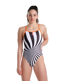 Arena Crazy Boosterback Femme Noir - Mangue - Multi