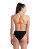 Arena Crazy Boosterback Femme Noir - Mangue - Multi
