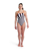 Arena Crazy Boosterback Femme Noir - Mangue - Multi
