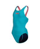 Teambadpak voor meisjes Swim Tech Solid Martinica - Floreal