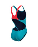 Teambadpak voor meisjes Swim Tech Solid Martinica - Floreal