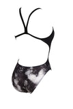 Arena Femme Challenge Back Allover Black - Noir Multi