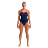 Women's One Piece Single Strap Ocean Fire