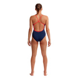 Women's One Piece Single Strap Ocean Fire