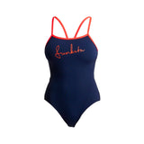 Women's One Piece Single Strap Ocean Fire