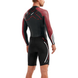 Pro-Swim Run Pro Wetsuit Black / Flame Scarlet Mens