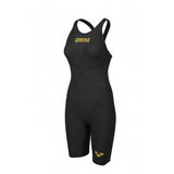 Femme Powerskin Carbon Glide Kneeskin Dos Ouvert Noir-Or