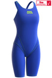 Combinaison de Course EXT Bodyshell Dos Ouvert Femme Azur