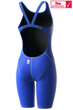 Combinaison de Course EXT Bodyshell Dos Ouvert Femme Azur