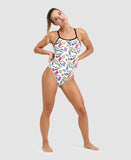 Women's Crazy Gummy Challenge Back Black / White - Multi