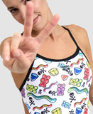 Women's Crazy Gummy Challenge Back Black / White - Multi