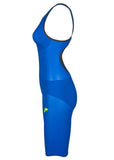 Combinaison Femme Powerskin Carbon Air 2 Dos Ouvert Bleu-Jaune