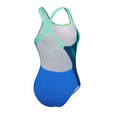 Dames ECO+ Placem Digi PowerBack blauw/groen