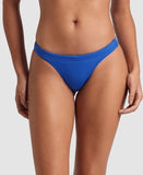 Women's Team Swim Bottom Solid Royal - White