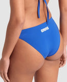 Women's Team Swim Bottom Solid Royal - White