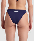 Women's Team Swim Bottom Solid Navy - White