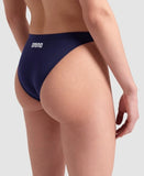 Women's Team Swim Bottom Solid Navy - White