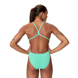 Womens SOLID VBACK End+ Aqua Breeze