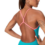 Womens SOLID VBACK End+ Mayan Blue