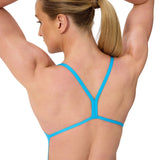 Womens SOLID END+ FL V-BACK End+ Picton Blue
