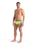 Men's Icons Swim Low Waist Artic Lime- Darksage